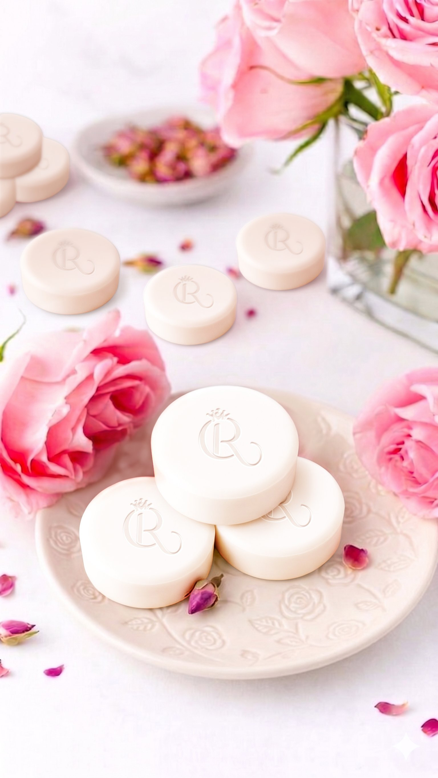 ROI 퍼퓸 수제비누 로즈향